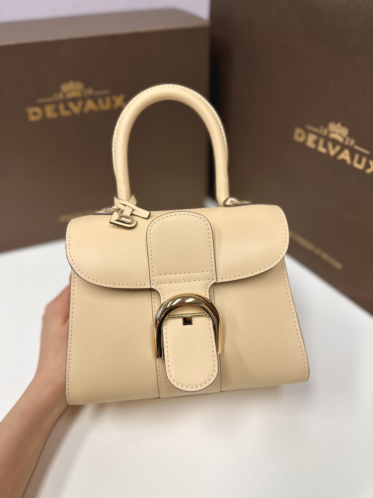 델보 브리앙 박스백 미니